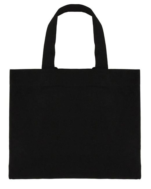 Rick Owens Black Mini Cotton Handbag for men