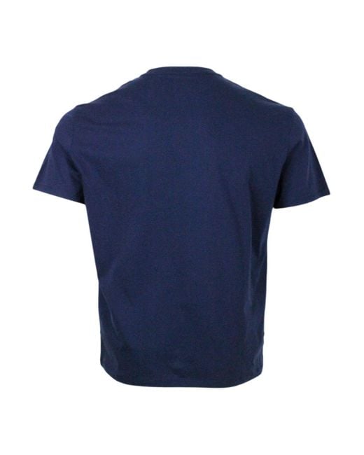 Armani Exchange Blue T-shirts And Polos for men