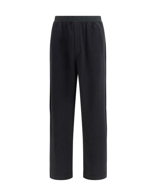 MM6 by Maison Margiela Blue Cotton Sweatpants Trousers for men