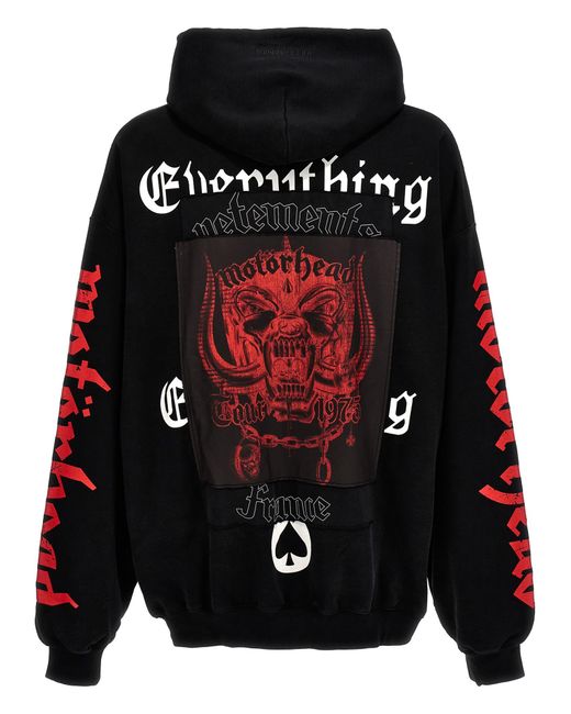 Vetements Motorhead Sweatshirt in Black | Lyst