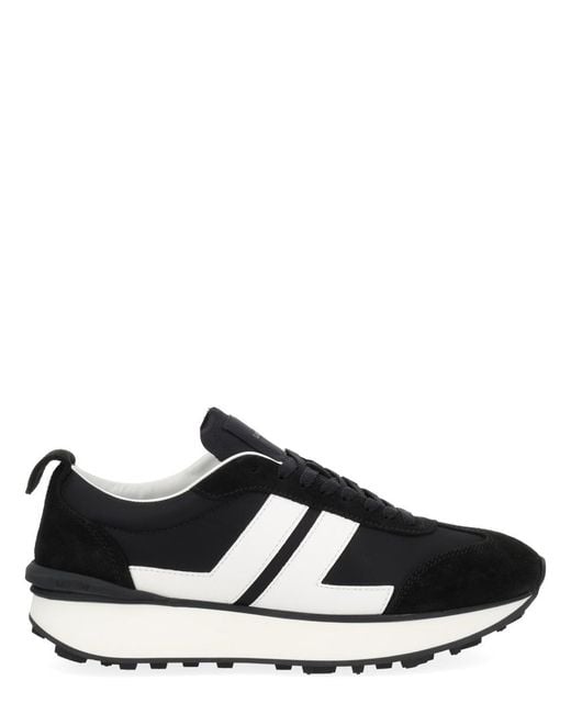 Lanvin Black Sneaker Bumpr Calf Leather Bovine Trainers