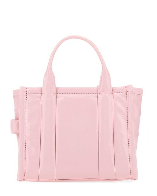 Marc Jacobs Pink Leather Tote Bag