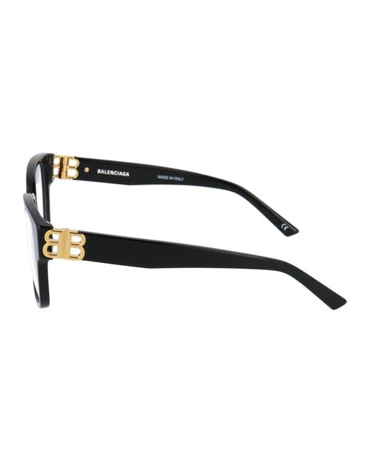 Balenciaga Brown Acetate Optical Glasses
