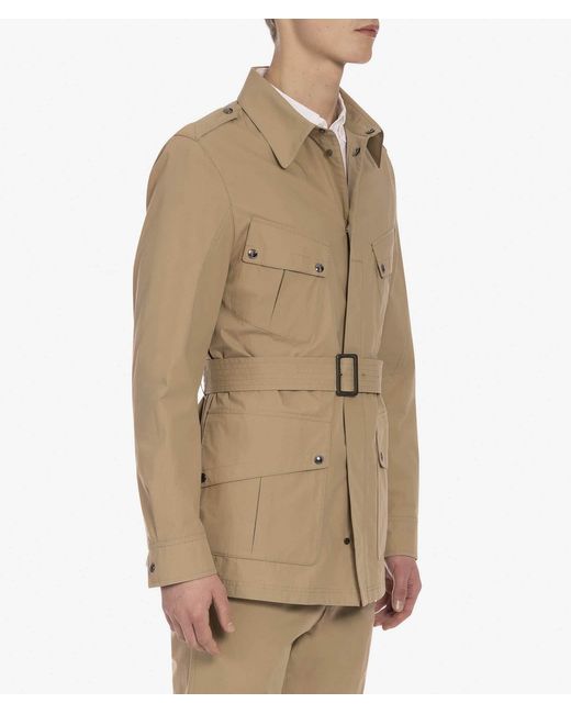 Larusmiani Natural Merzouga Safari Jacket Blazer for men