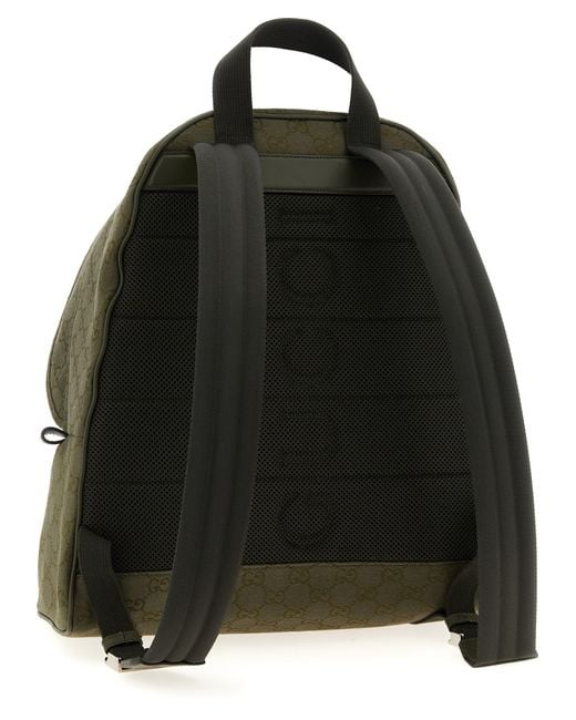 Gucci Green Medium Gg Backpack for men