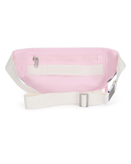 Canada Goose Pink Waist Bag Technical Fabric Polyamide Belt for men