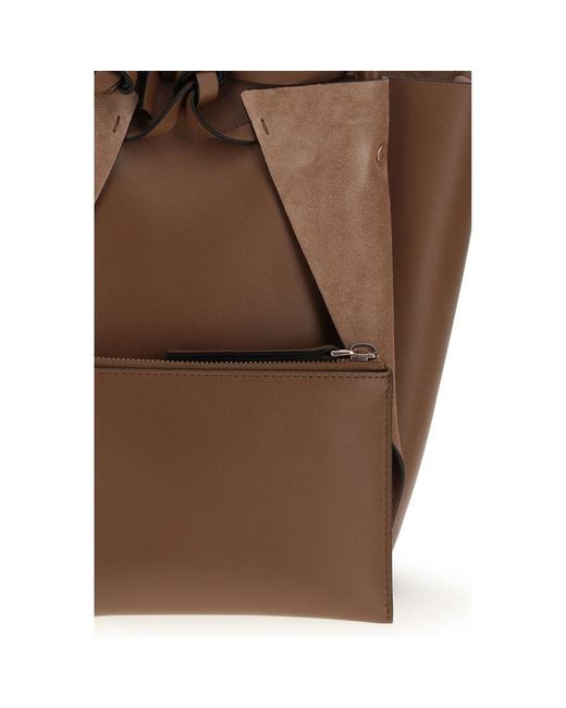 Gabriela Hearst Brown Lamb Ovis Aries Aries Handbag