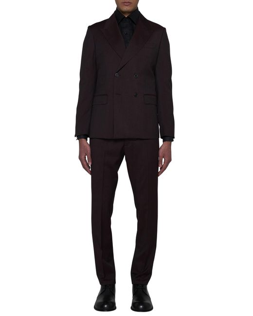 Low Brand Black Suit for men