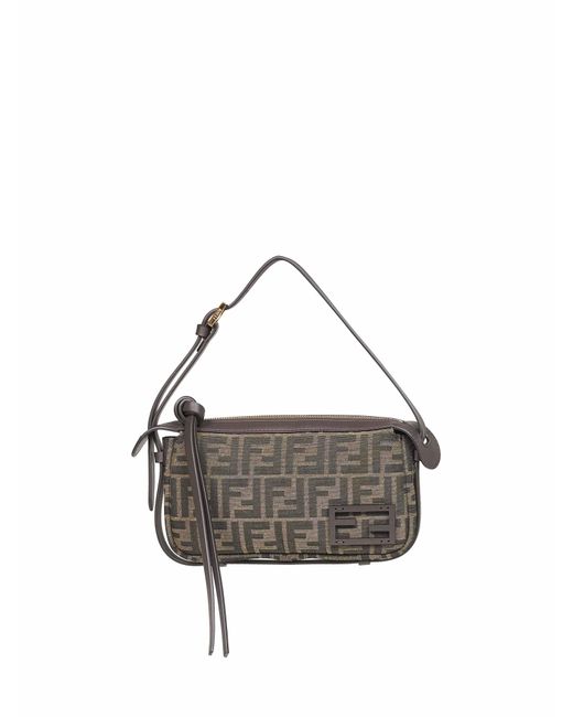 Fendi Metallic Mini Shoulder Bag Polyester