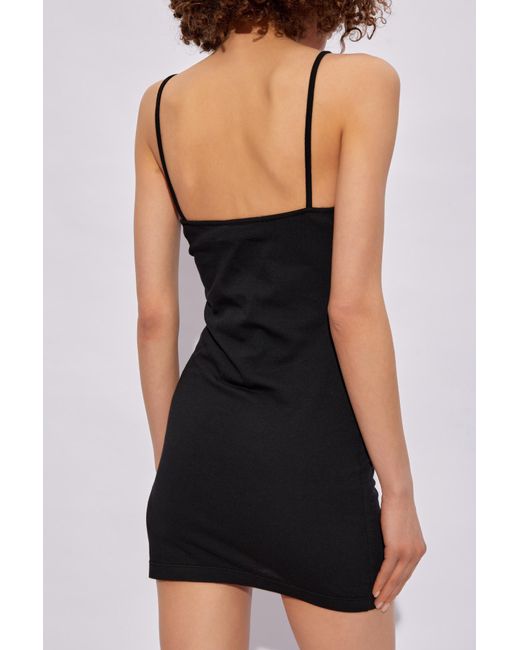 DSquared² Black Dress With Logo