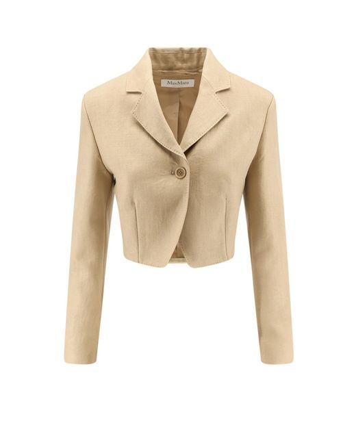 Max Mara Natural Clothing Lino