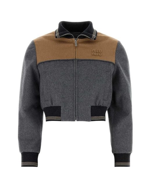 Miu Miu Black Giubbotti