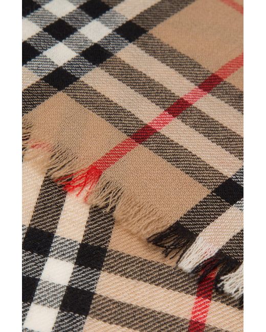 Burberry Brown Giant Vintage Check Scarf for men