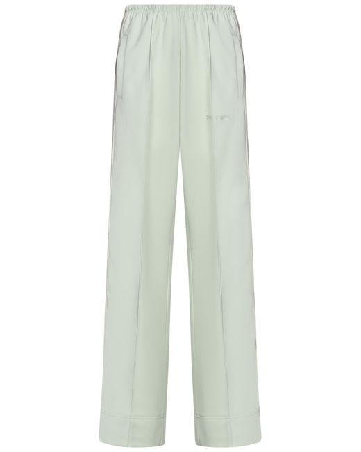 Palm Angels White Classic Logo Track Trousers