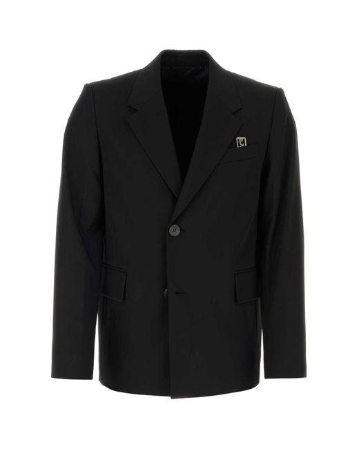 Wooyoungmi Black Jackets And Vests for men