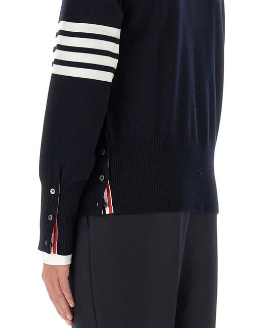 Thom Browne Blue Jersey "hector" for men