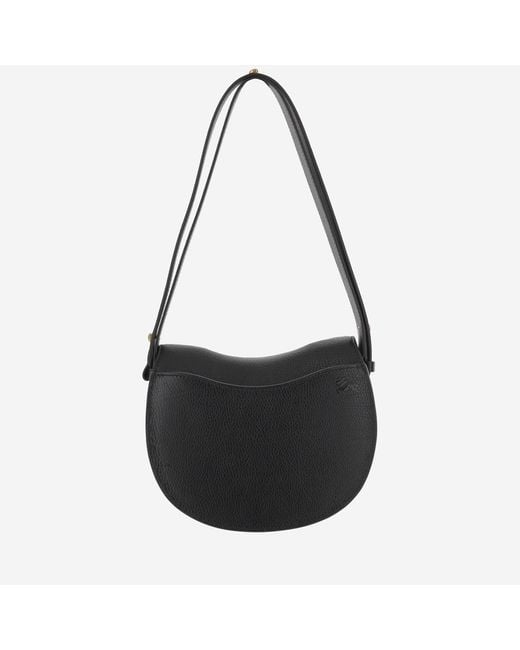 Burberry Black Small Rocking Horse Calfskin Bag Shoulder