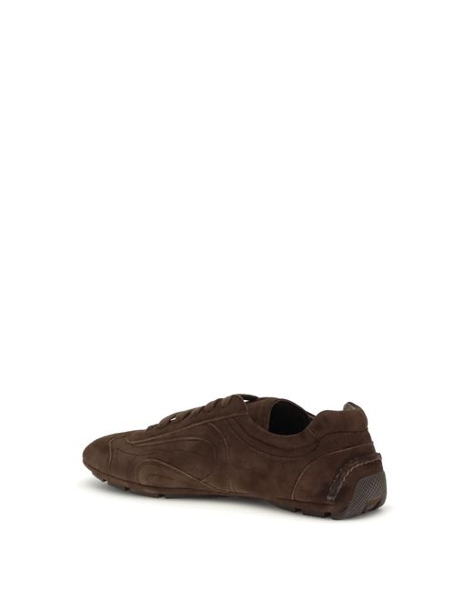 Prada Brown Montecarlo Re-Edition 2005 Sneakers for men