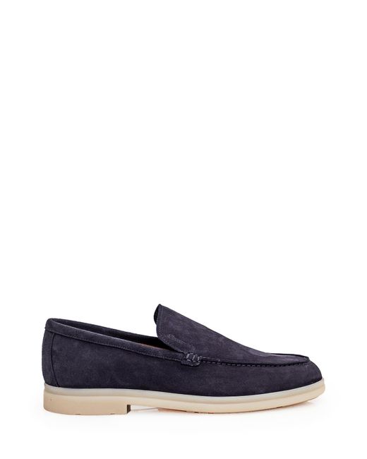 Church's Blue Leather Moccasin for men