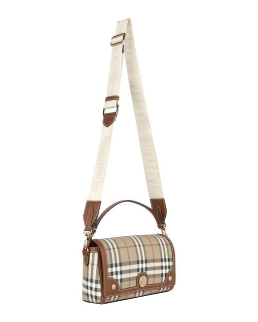 Burberry Metallic Top Handle Note Bag 8092048 Outer: Polyurethane Shoulder