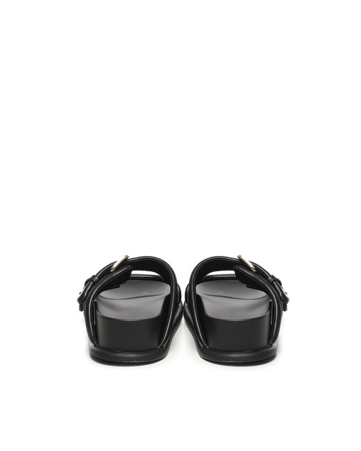 Liu Jo Black Sandals With Bold Straps