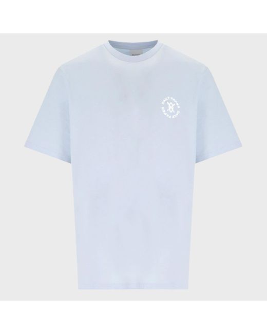 Daily Paper Blue Cotton T-Shirt for men