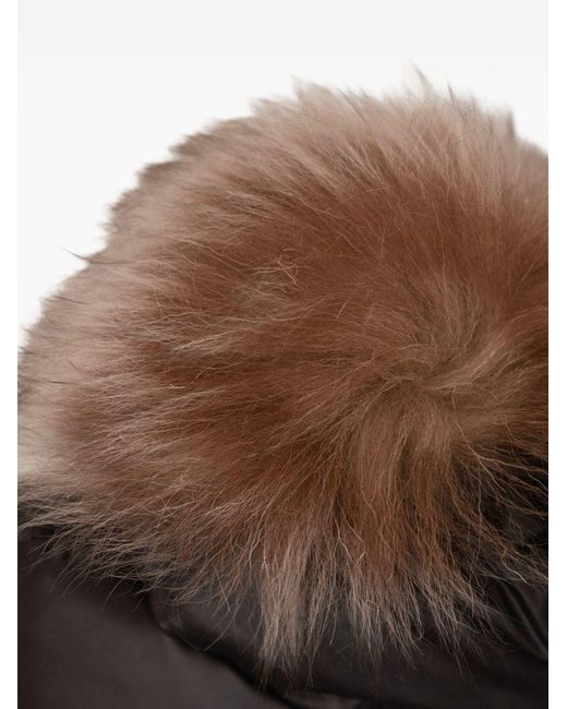 Moncler Brown Down Jacket Padded for men