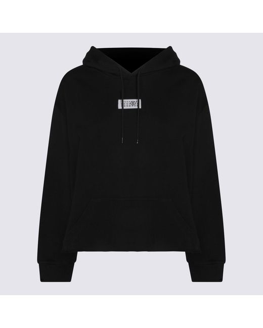 MM6 by Maison Margiela Black Sweaters _Co