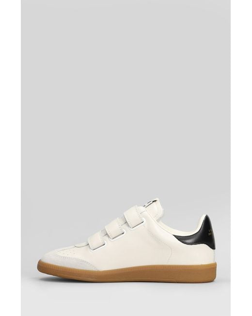 Isabel Marant White Beth Sneakers