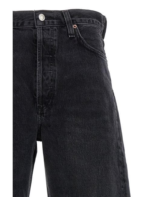 Agolde Blue Luna Pieced Jeans