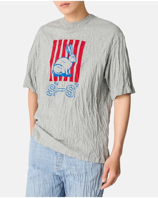 Tシャツ・カットソー BOTTEGA VENETA T-SHIRT BUNNY Bottega Veneta T-Shirt Bunny in Gray for Men | Lyst