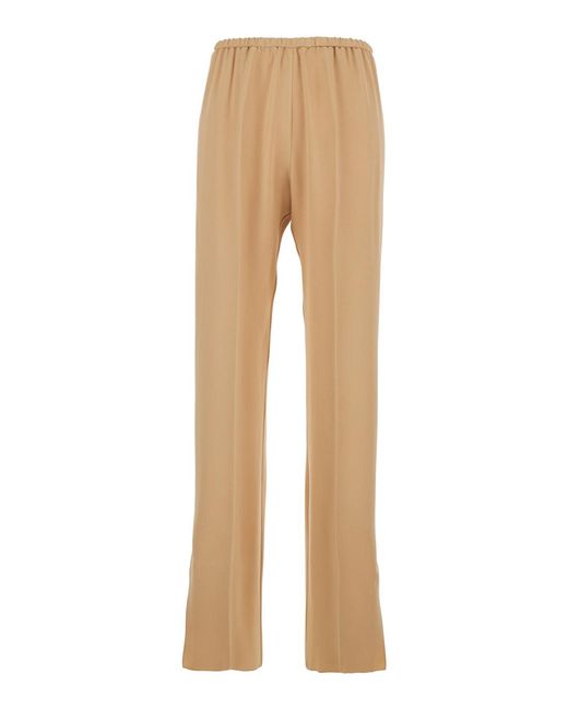 Forte_forte Natural Elasticated Waist Pants