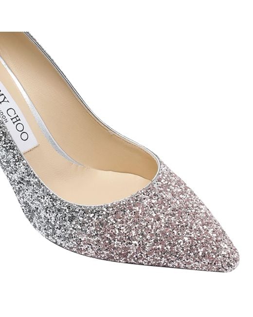 Jimmy Choo Metallic Romy Pumps