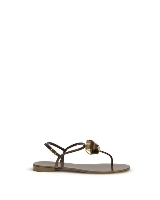 Giuseppe Zanotti Multicolor Sandals Pia Muse Stainless Steel