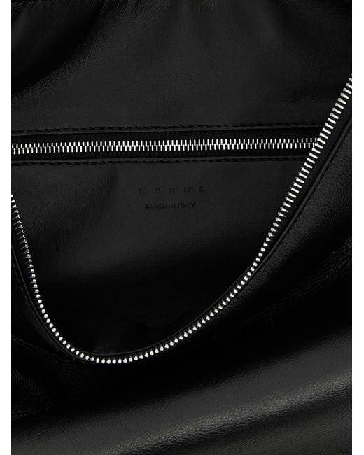 Marni Black Calfskin Shoulder Bag