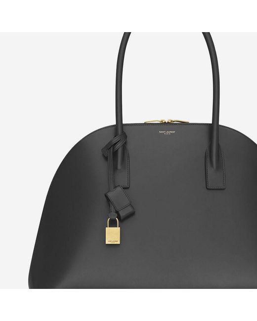 Saint Laurent Black Leather Sac De Jour Bag Handbags