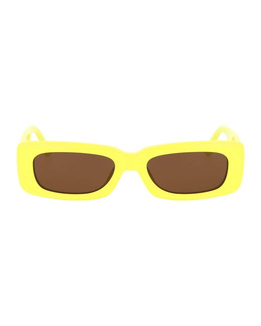 The Attico Yellow Sunglasses