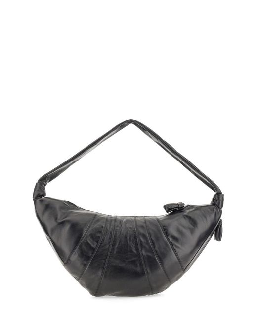 Lemaire Metallic Shoulder Bag Croissant