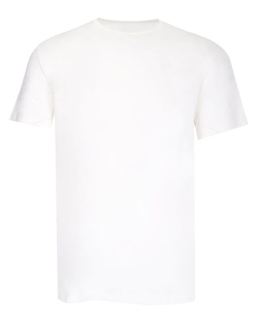 Maison Margiela White Cotton T-shirt for men