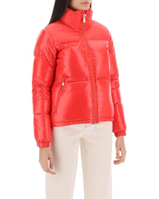 Pyrenex Red Goldin 3 Short Down Jacket