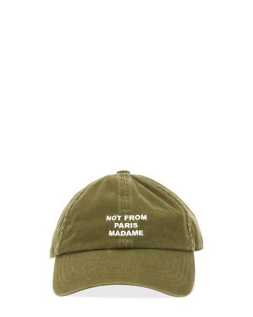 Drole de Monsieur Green Baseball Hat With Logo for men