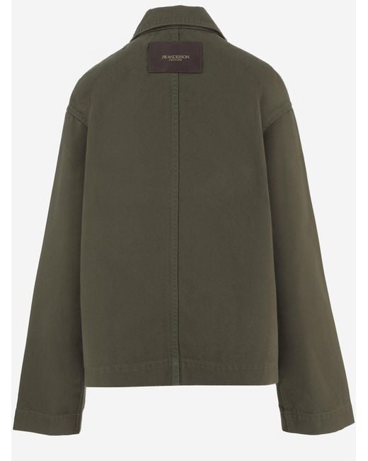 J.W. Anderson Green Cotton Jacket