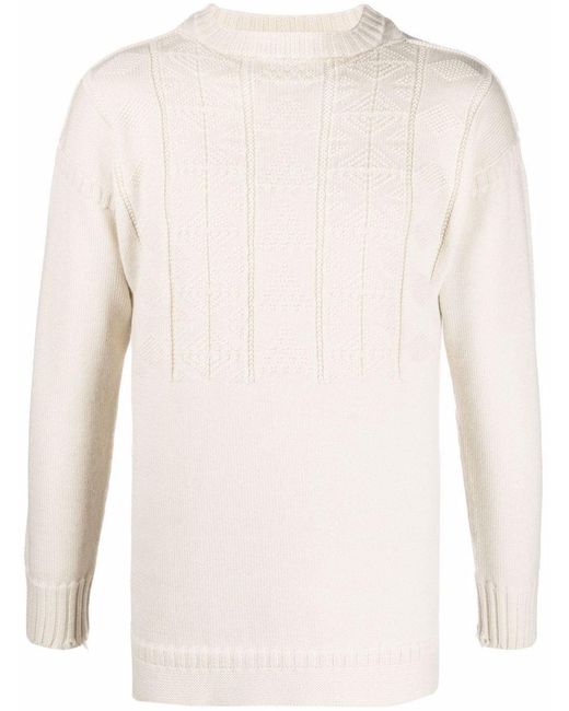 cream lambswool jumper