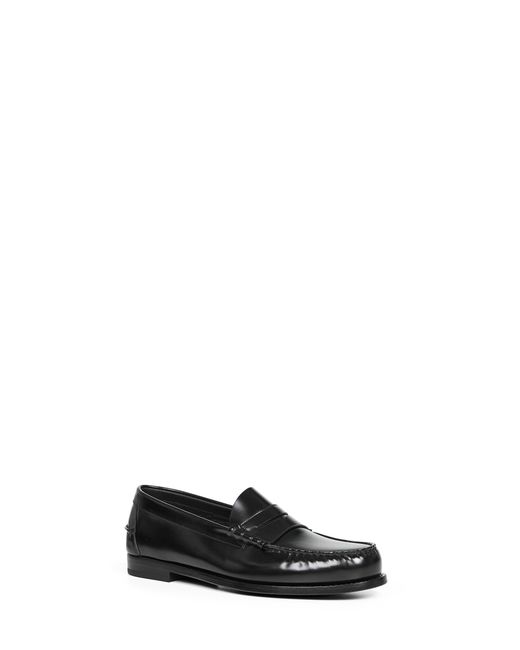 Church's White Polished Fumè Leather Rowley Loafers for men