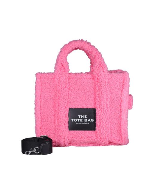 Marc Jacobs Synthetic The Teddy Small Tote Bag in Pink - Save 13% | Lyst