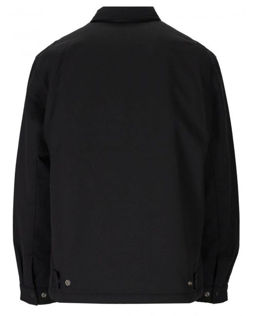Carhartt Black Logo-patch Zip-up Jacket for men