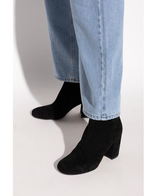 Gianvito Rossi Black Heeled Ankle Boots Joelle