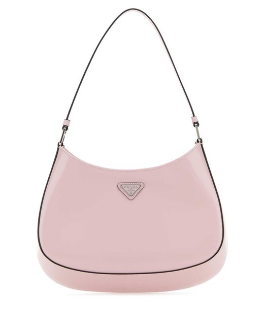 Prada Pink Pastel Leather Cleo Handbag