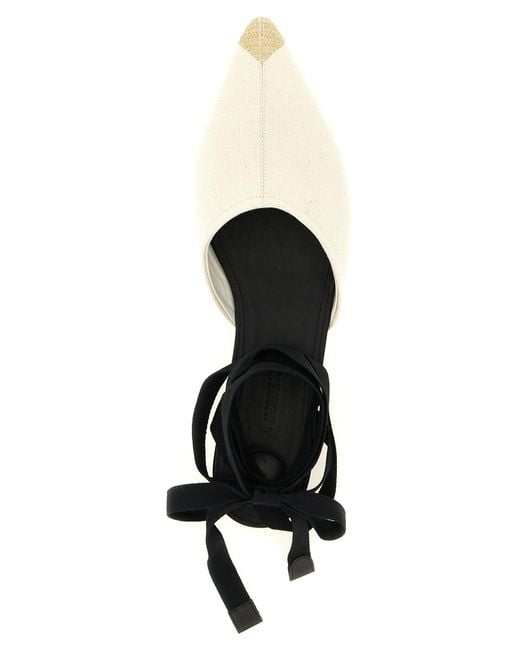 Jacquemus Black Les Sandales Espadrilles Mules