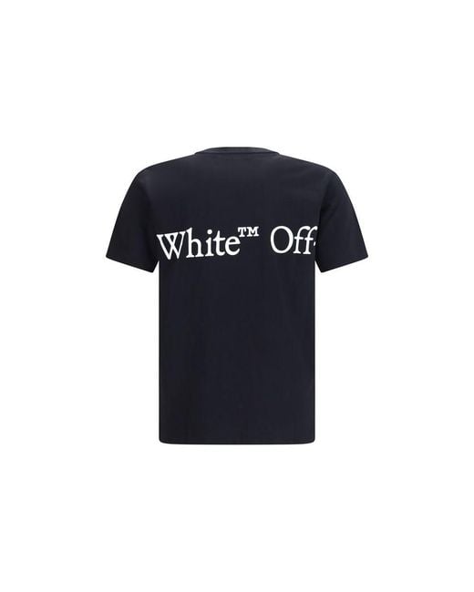 Off-White c/o Virgil Abloh Black Cotton T-Shirt for men